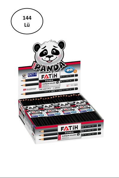 Fatih Pencil Panda Round 144 Pieces