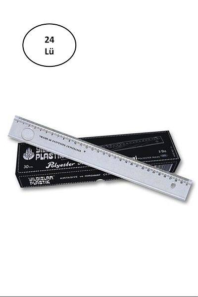 Yıldızlar 30 Cm Lensed Ruler - Pack of 24