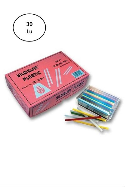 Yıldızlar Plastic Number Stick Box of 30