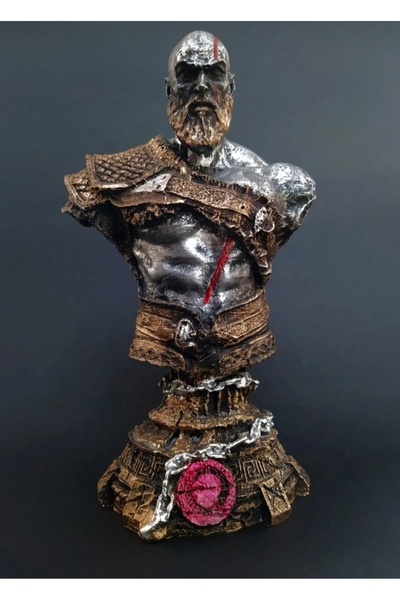Pretty Savaş Tanrısı God Of War Kratos Büst Figürü