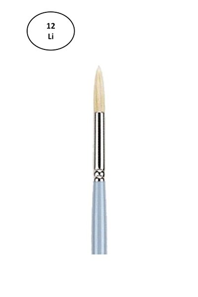 Brons Br-2056 123 Series - Πινέλο ζωγραφικής με μακριά λαβή, σετ 12 τεμαχίων