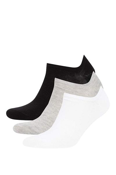 DeFacto New Season Men's Defactofit 3-Pack Cotton Sports Socks