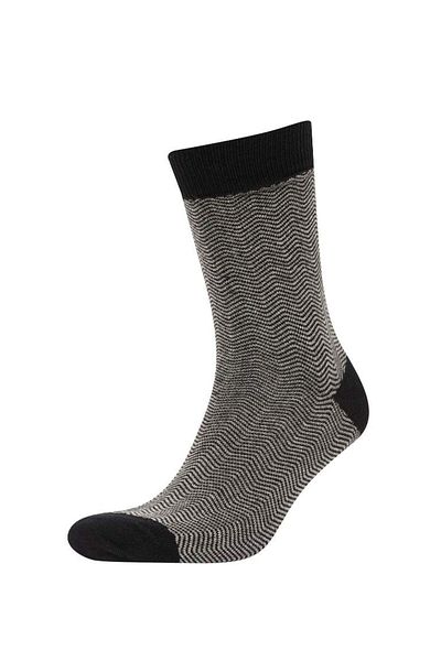 DeFacto New Season Men's 3-Piece Cotton Long Socks