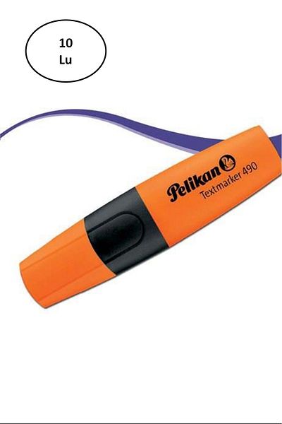 Pelikan 10-Piece Highlighter - Orange 490