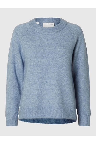 Selected Femme Strickpullover Langärmeliger