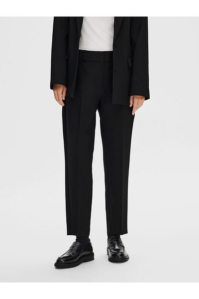 Selected Femme Cropped Hose Slim Fit