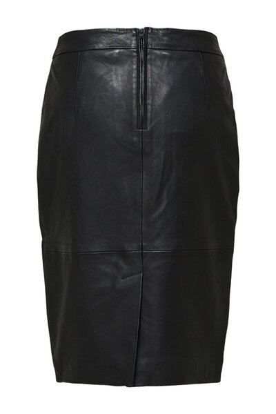 Selected Femme Lederrock High Waist