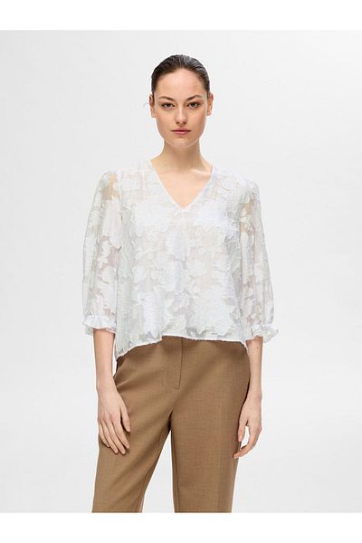 Selected Femme Bluse Geblümte