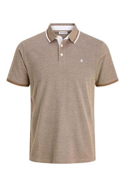 Jack & Jones Poloshirt Einfarbig Hemdkragen Poloshirt