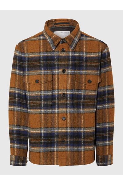 Selected Homme Shacket Karierte