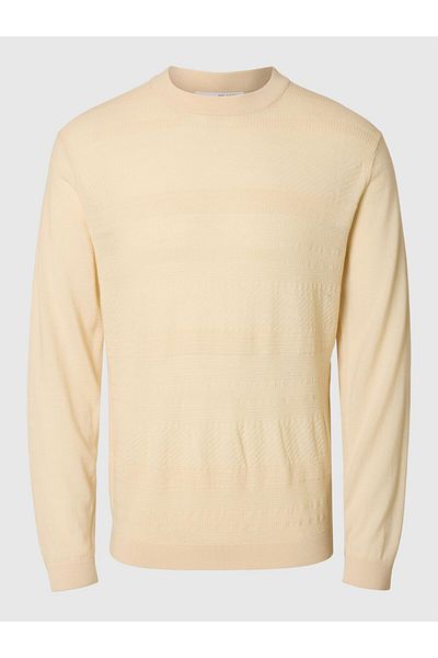 Selected Homme Pullover mit Rundhalsausschnitt 100% Merinowoll