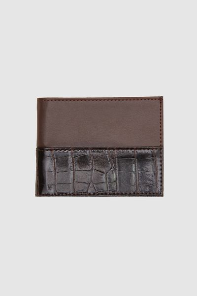 D'S Damat Кафяв портфейл Ds Groom