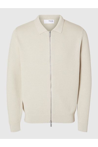 Selected Homme Strickjacke mit Reißverschluss Strick