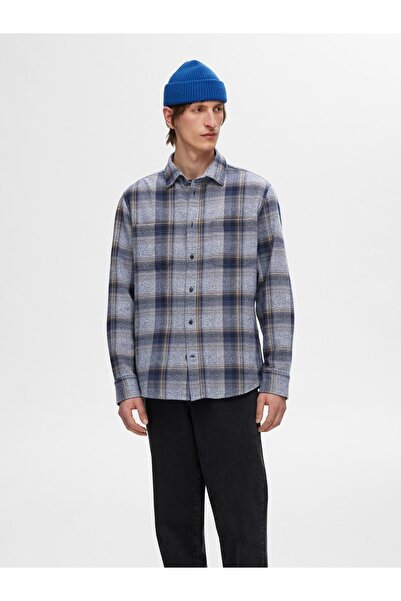 Selected Homme Flanellhemd 100% Baumwoll