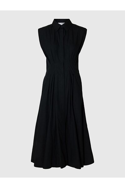 Selected Femme Midikleid Ärmelloses