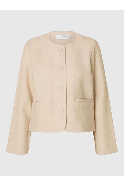 Selected Femme Strickjacke 100% Woll