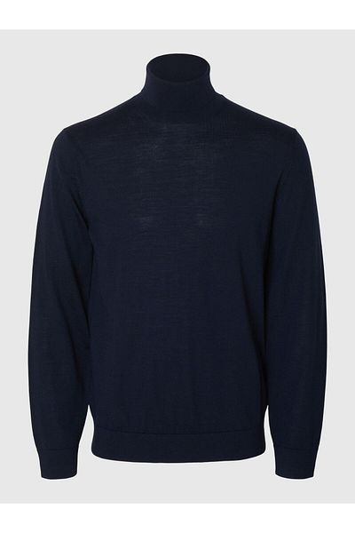 Selected Homme Rollkragenpullover 100% Merinowoll