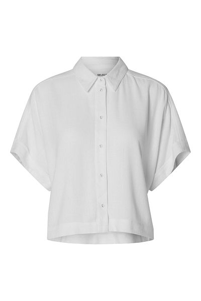 Selected Femme Kurzarmhemd Cropped