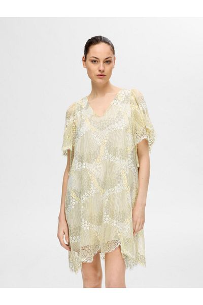 Selected Femme Minikleid Spitzen