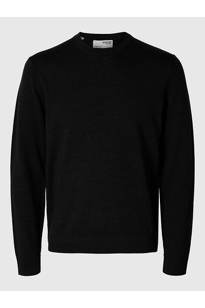 Selected Homme Pullover mit Rundhalsausschnitt 100% Merinowoll