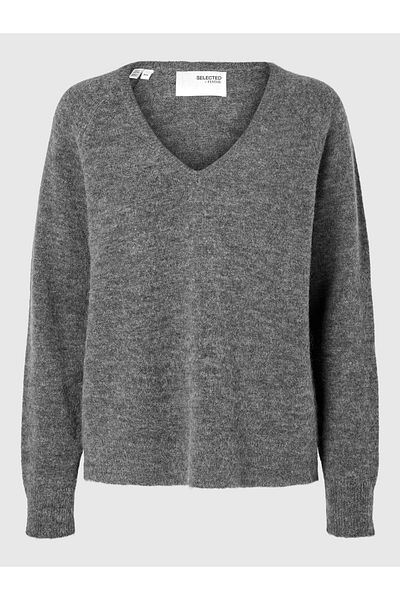 Selected Femme Strickpullover V-Ausschnitt