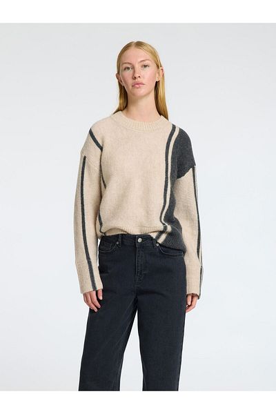 Selected Femme Pullover Gestreifter