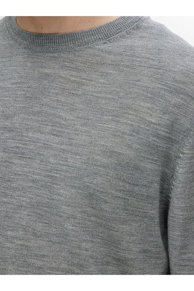 Selected Homme Pullover mit Rundhalsausschnitt 100% Merinowoll