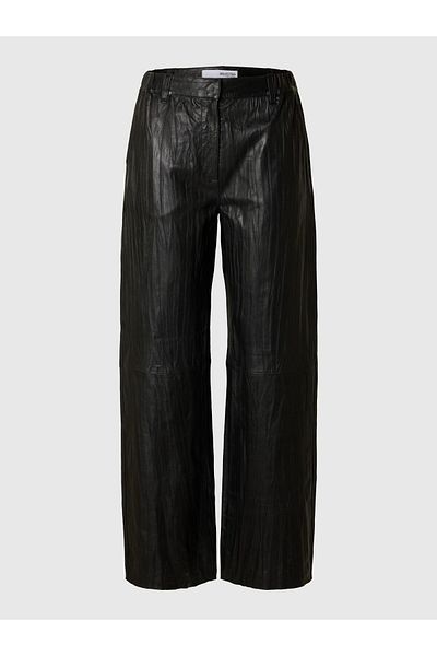 Selected Femme Lederhose Mid Waist