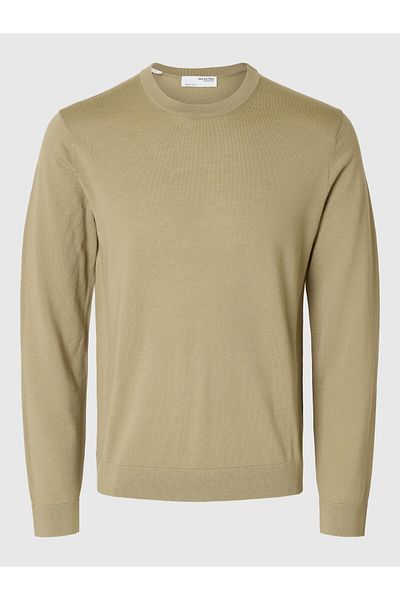 Selected Homme Pullover mit Rundhalsausschnitt 100% Merinowoll