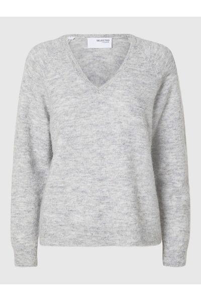 Selected Femme Strickpullover V-Ausschnitt