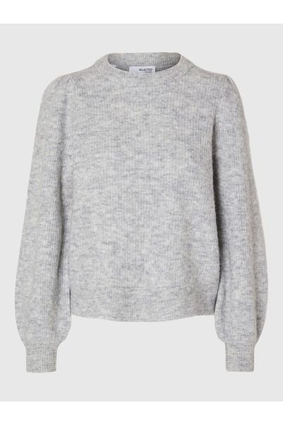 Selected Femme Strickpullover Langärmeliger