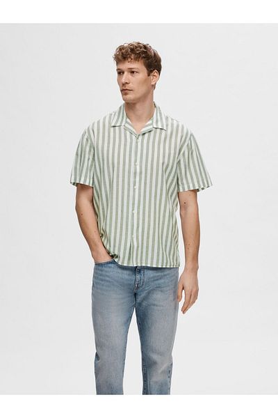 Selected Homme Hemd Kurzärmeliges