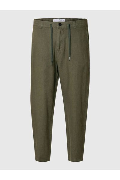 Selected Homme Hose 100% Leinen