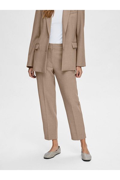 Selected Femme Hose Cropped