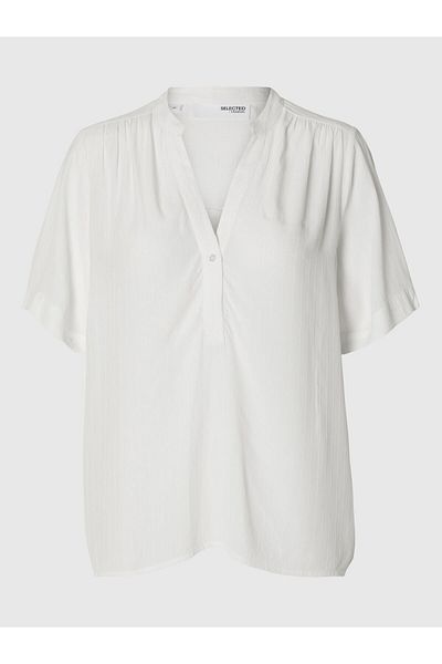 Selected Femme Bluse Kurzärmelige