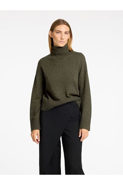 Selected Femme Pullover Wollgemisch Rollkragen
