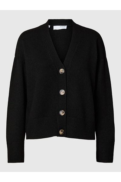 Selected Femme Strickjacke Wollgemisch
