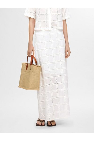 Selected Femme Maxirock Baumwoll