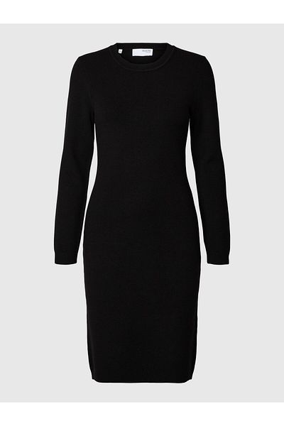 Selected Femme Strickkleid Midi