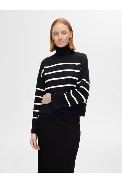Selected Femme Rollkragenpullover Strick