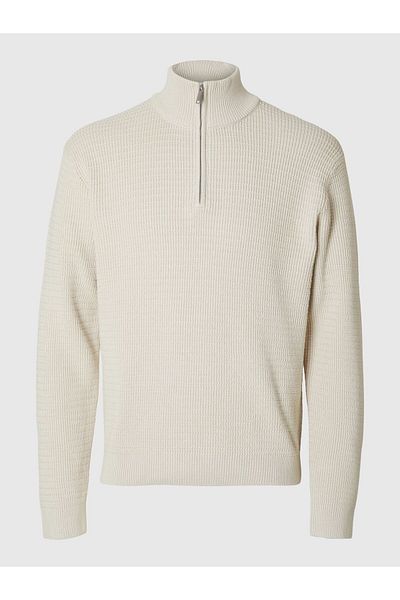 Selected Homme Half-zip Pullover Texturierter