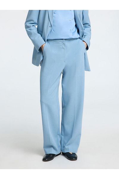 Selected Femme Hose mit weitem Bein Tailored