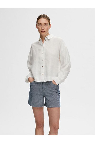 Selected Femme Hemd Leinen