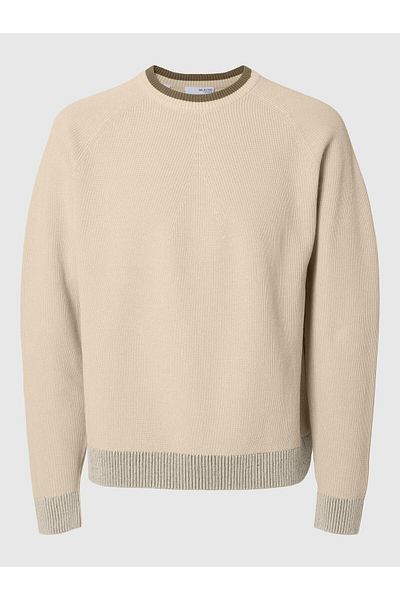 Selected Homme Pullover mit Rundhalsausschnitt 100% Baumwoll