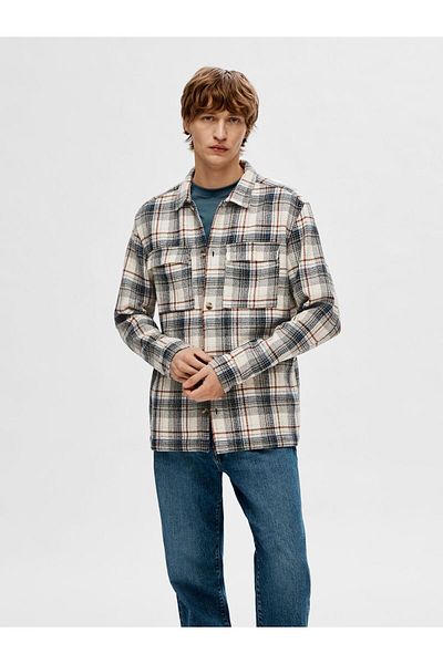 Selected Homme Overshirt Kariertes