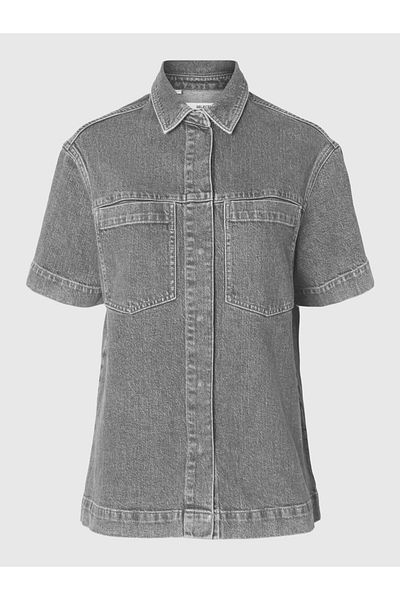 Selected Femme Jeanshemd Oversized