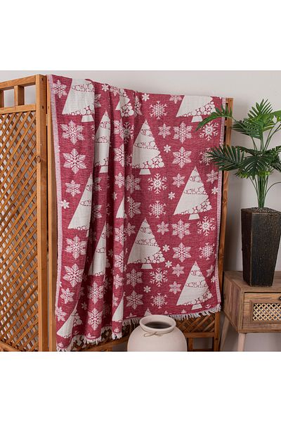 Befera Design Single Muslin Pique Bedspread - 100% Cotton, Jacquard, Tv Blanket 140X200