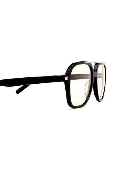 Saint Laurent Paris Women's Sunglasses Sl 545 001 58-16, Acetate, Square, Black Frame