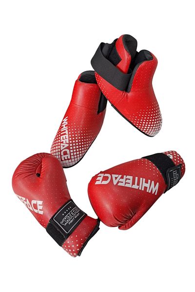 whiteface Kickboxing Footwear and Point Gloves Set of 2