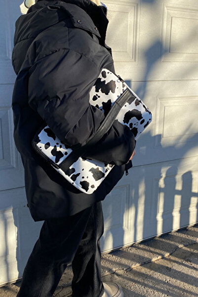 the modawest Калъф за Macbook с шарка от телешка кожа 13-14-15.6-16.1 инча - Чанта за лаптоп